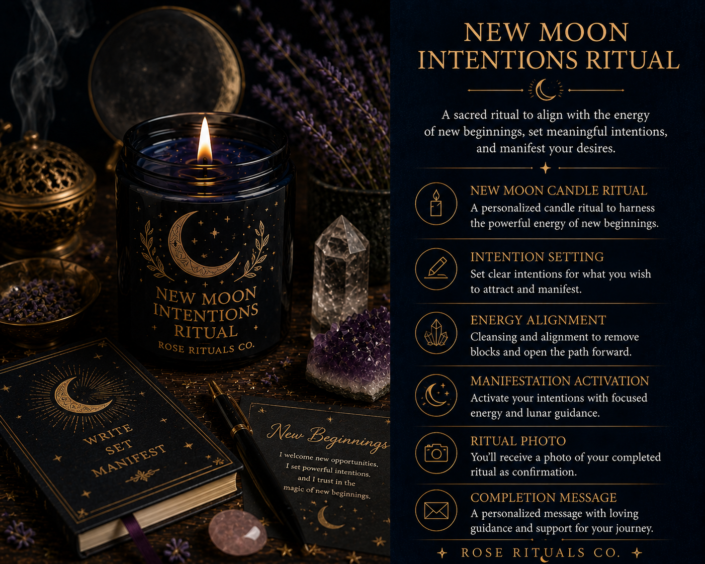 New Moon Intentions Ritual